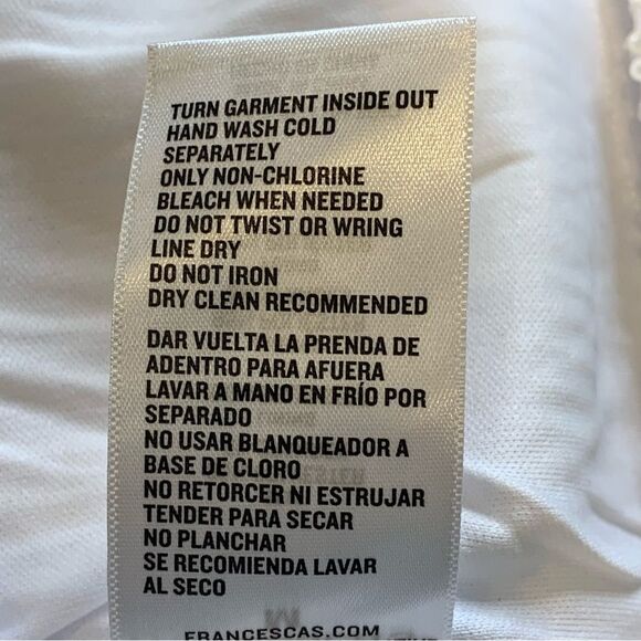 Francesca's Samantha One Shoulder Mini Dress White Size Medium - Picture 12 of 14